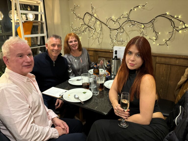 Guests at a Steps fundraising dinner held at Zamanis Restaurant